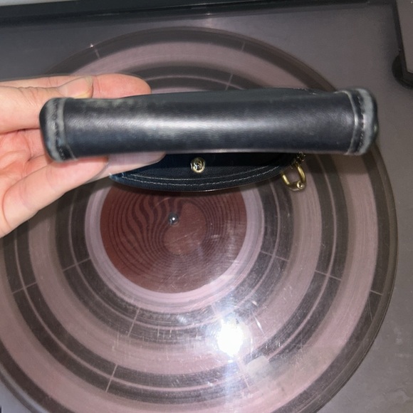 Coach RARE 7219 Black Leather Multi-Function Purse Wallet With Key Fob Vintage - Picture 9 of 9